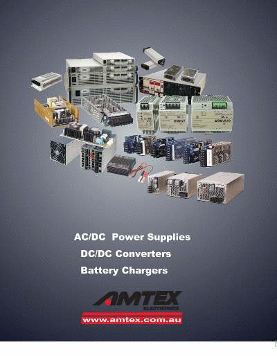 Amtex power supply catalogue